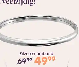Lucardi Zilveren bangle 5mm voor dames aanbieding
