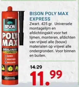 Kluswijs BISON POLY MAX EXPRESS aanbieding
