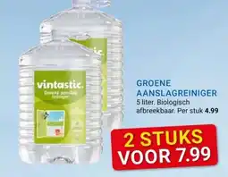 Kluswijs GROENE AANSLAGREINIGER aanbieding