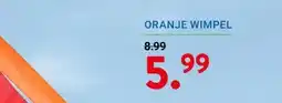 Kluswijs ORANJE WIMPEL aanbieding