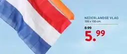 Kluswijs NEDERLANDSE VLAG aanbieding