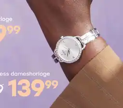 Lucardi Guess stainless steel dameshorloge zilver BELLINI GW0022L1 aanbieding