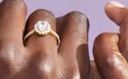 Lucardi Zilveren goldplated ring met zirkonia voor dames aanbieding