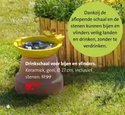 Intratuin Drinkschaal voor bijen en vlinders. aanbieding