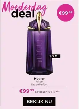 ICI Paris XL Mugler Alien aanbieding