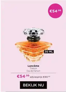 ICI Paris XL Lancôme Trésor aanbieding