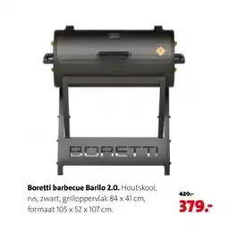 Intratuin Boretti barbecue Barilo 2.0. aanbieding