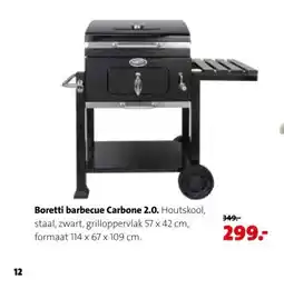 Intratuin Boretti barbecue Carbone 2.0. aanbieding