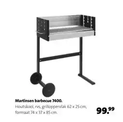 Intratuin Martinsen barbecue 7400. aanbieding