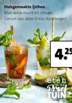 Intratuin Huisgemaakte ijsthee. aanbieding