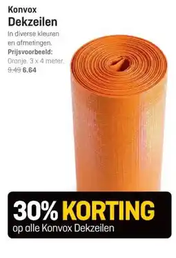 Hubo Konvox Dekzeilen aanbieding