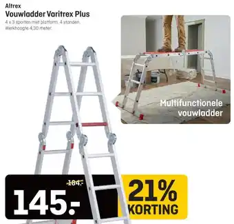 Altrex Vouwladder Varitrex Plus