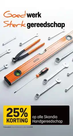 Hubo op alle Skandia Handgereedschap aanbieding
