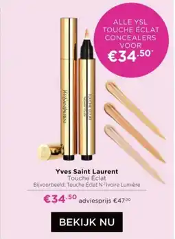 ICI Paris XL Yves Saint Laurent Touche Éclat aanbieding