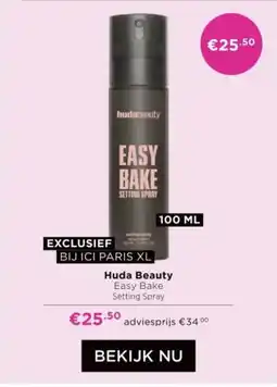 ICI Paris XL Huda Beauty aanbieding