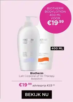 ICI Paris XL Biotherm aanbieding