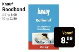Hubo Knauf Roodband aanbieding