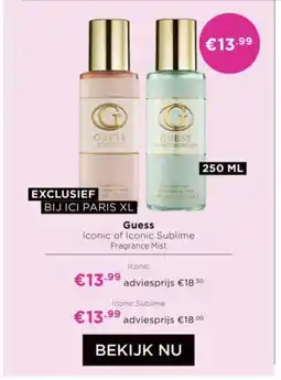 ICI Paris XL Guess aanbieding
