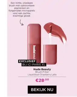 ICI Paris XL Huda Beauty aanbieding