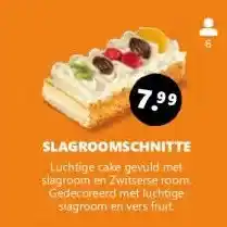 Coop SLAGROOMSCHNITTE aanbieding