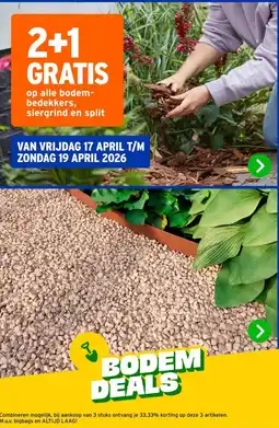 GAMMA op alle bodem- bedekkers, siergrind en split aanbieding