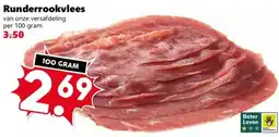 Coop Runderrookvlees aanbieding