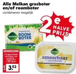 Coop Alle Melkan grasboter en/of roomboter aanbieding