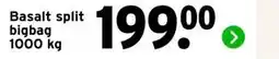 GAMMA Basalt split bigbag aanbieding
