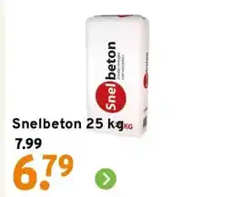 GAMMA Snelbeton 25 kg aanbieding
