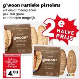 Coop g'woon rustieke pistolets aanbieding