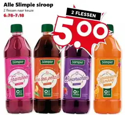 Coop Alle Slimpie siroop aanbieding