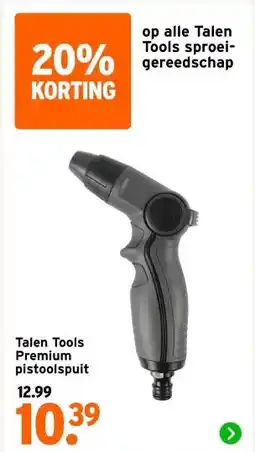 GAMMA Talen Tools Premium pistoolspuit aanbieding