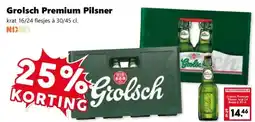 Coop Grolsch Premium Pilsner aanbieding