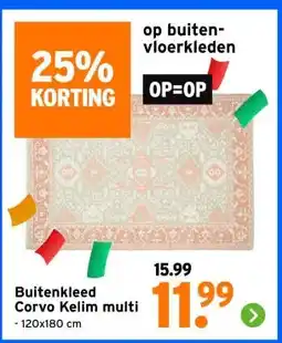 GAMMA Buitenkleed Corvo Kelim multi aanbieding