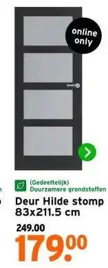 GAMMA Deur Hilde stomp aanbieding