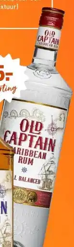 Gall & Gall Old Captain Witte Rum 100CL aanbieding