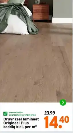 GAMMA Bruynzeel laminaat Origineel Plus koddig klei, aanbieding