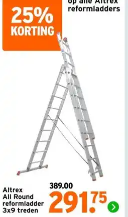 GAMMA Altrex All Round reformladder aanbieding
