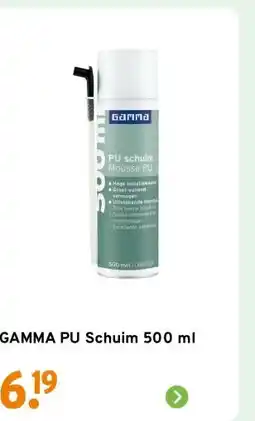 GAMMA GAMMA PU Schuim 500 ml aanbieding