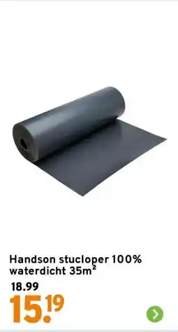 GAMMA Handson stucloper 100% waterdicht 35m² aanbieding