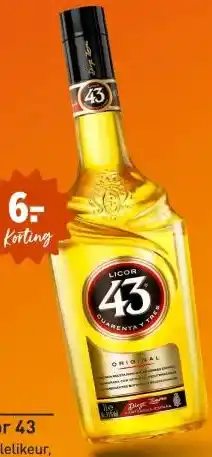 Gall & Gall Licor 43 100CL aanbieding