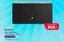 Electroworld Audio Pro C10 W-Series - Zwart aanbieding