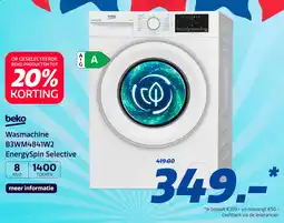 Electroworld Beko B3WM4841W2 EnergySpin Selective aanbieding
