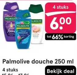 Etos Palmolive douche 250 ml aanbieding