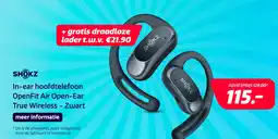 Electroworld Shokz OpenFit Air Open-Ear True Wireless - Zwart aanbieding