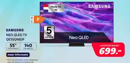 Electroworld Samsung 55 NEO QLED QN83F Mini LED (2025) aanbieding