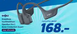 Electroworld Shokz OpenRun Pro 2 Bone Conduction Zwart aanbieding