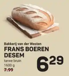 Ekoplaza FRANS BOEREN DESEM aanbieding