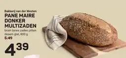 Ekoplaza PANE MAIRE DONKER MULTIZADEN aanbieding
