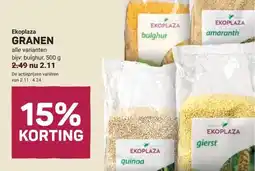 Ekoplaza GRANEN aanbieding